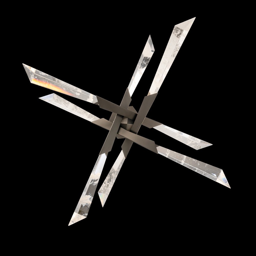 Solitude LED Semi Flush Mount Ceiling Light - Camilalamps - CA - 31417 - AB