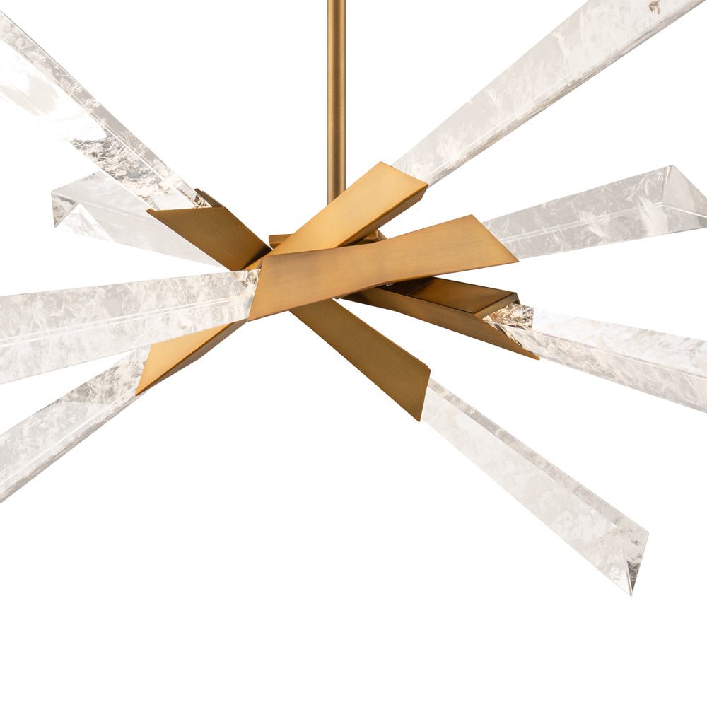 Solitude LED Semi Flush Mount Ceiling Light - Camilalamps - CA - 31417 - AB