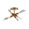 Solitude LED Semi Flush Mount Ceiling Light - Camilalamps - CA - 31417 - AB