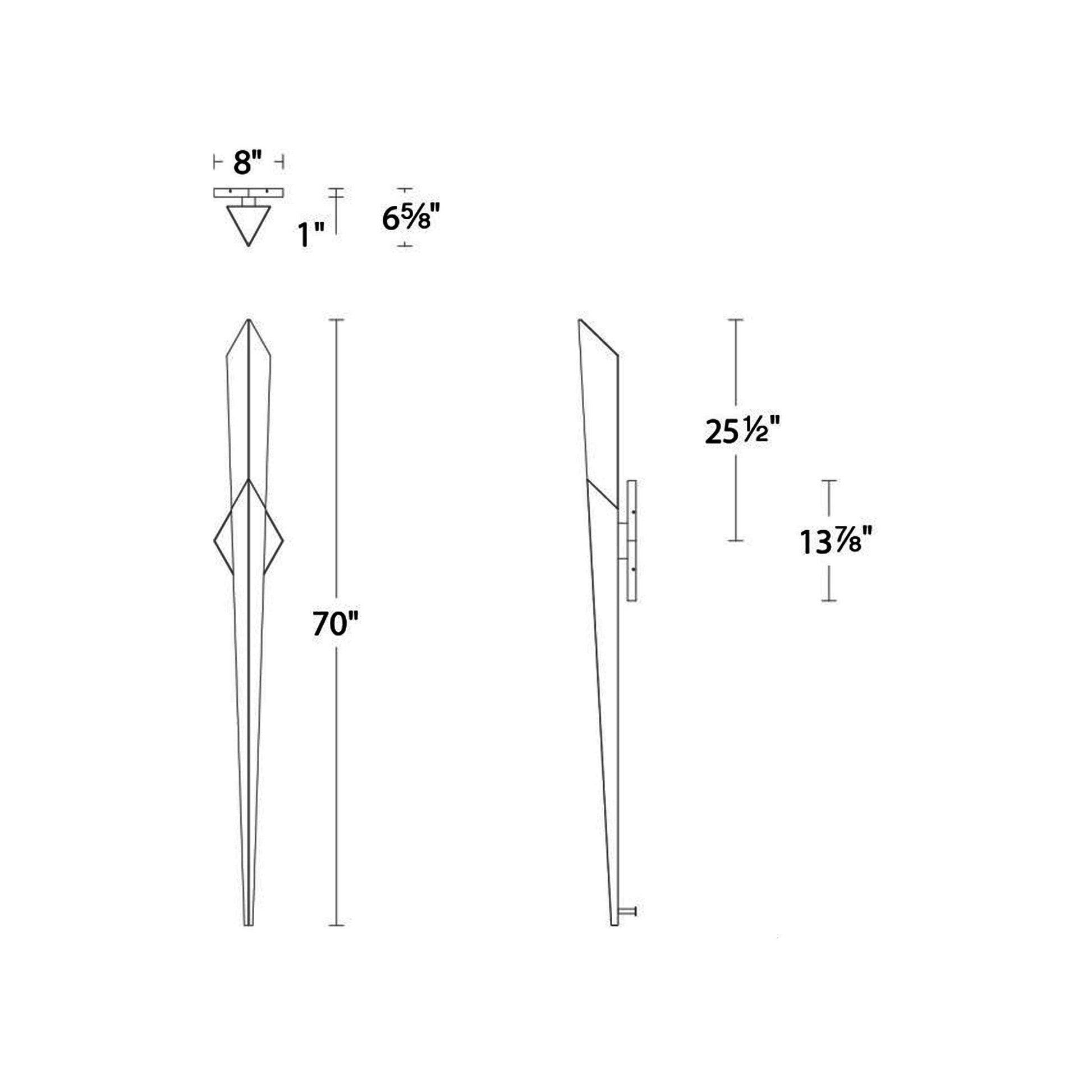 Solitude LED Wall Light - Camilalamps - CA - 31232 - AB