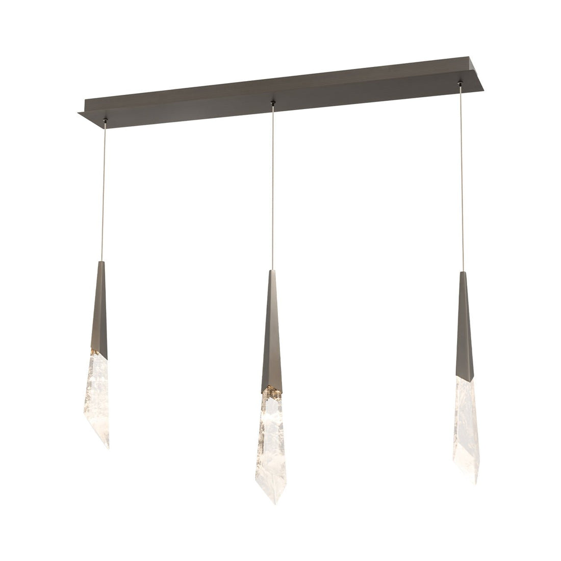 Solitude Linear LED Multi Pendant Light - Camilalamps - CA - 31403L - AB