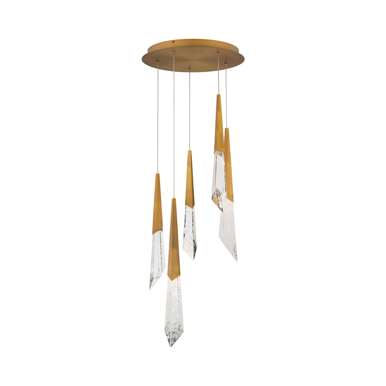 Solitude Round LED Multi Chandelier - Camilalamps - CA - 31405 - AB