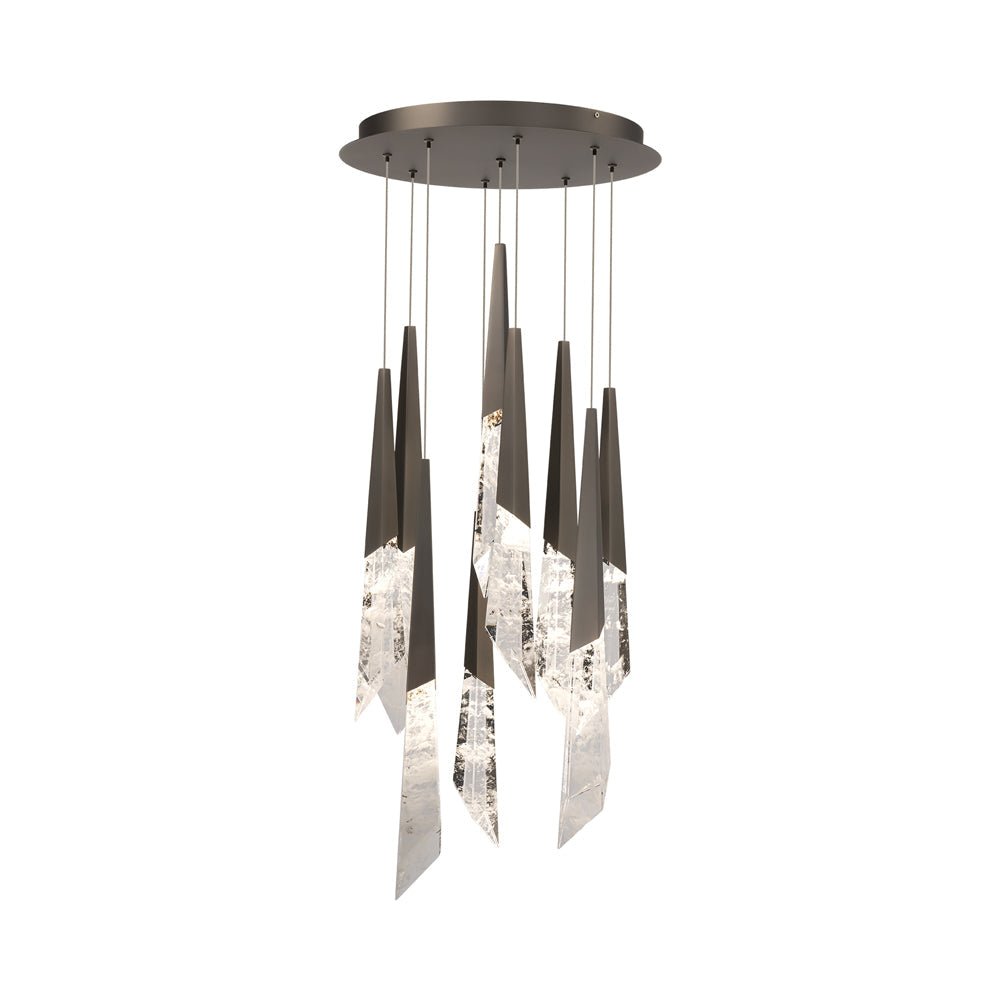 Solitude Round LED Multi Chandelier - Camilalamps - CA - 31409 - AB