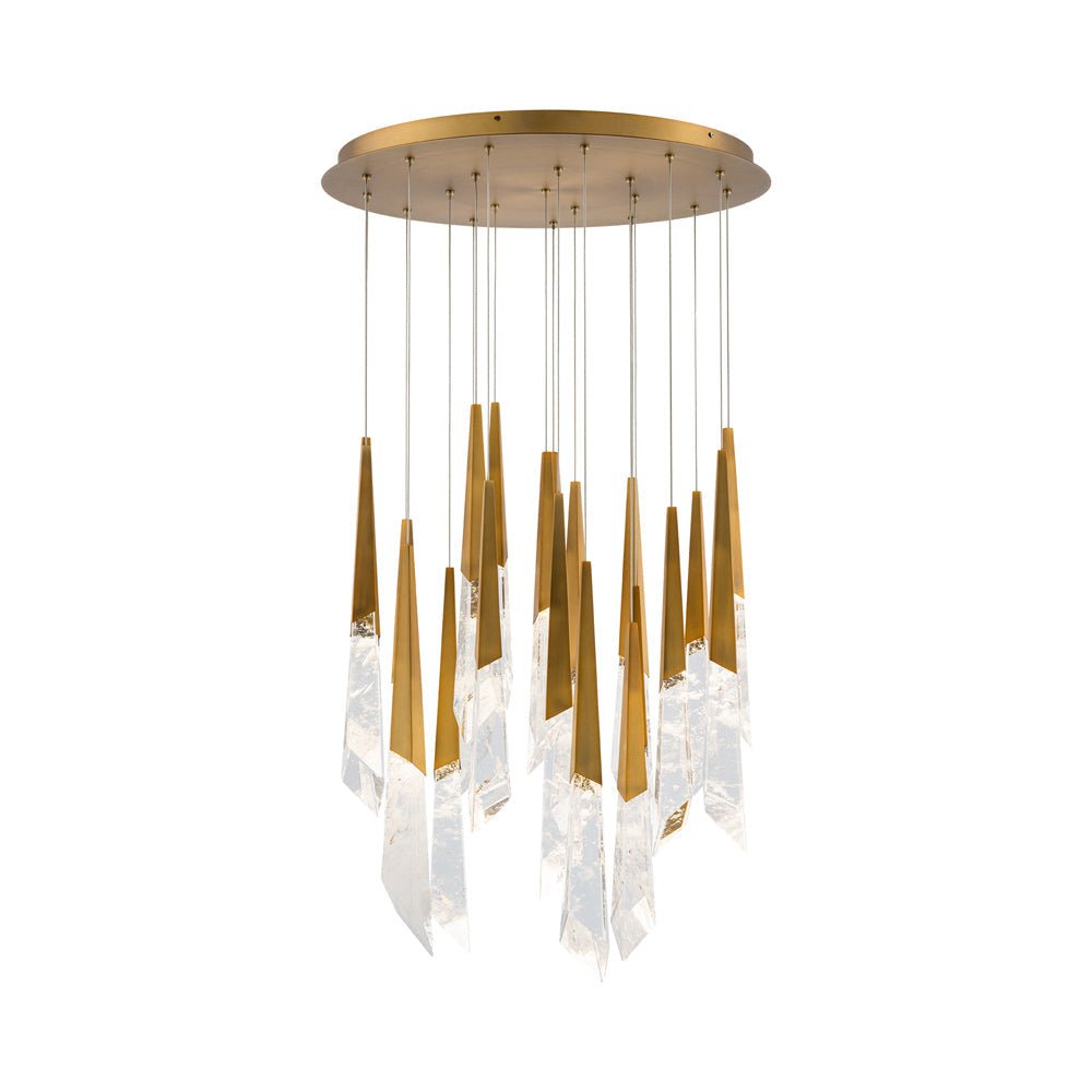 Solitude Round LED Multi Chandelier - Camilalamps - CA - 31421 - AB