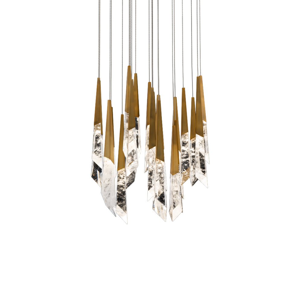 Solitude Round LED Multi Chandelier - Camilalamps - CA - 31403 - AB
