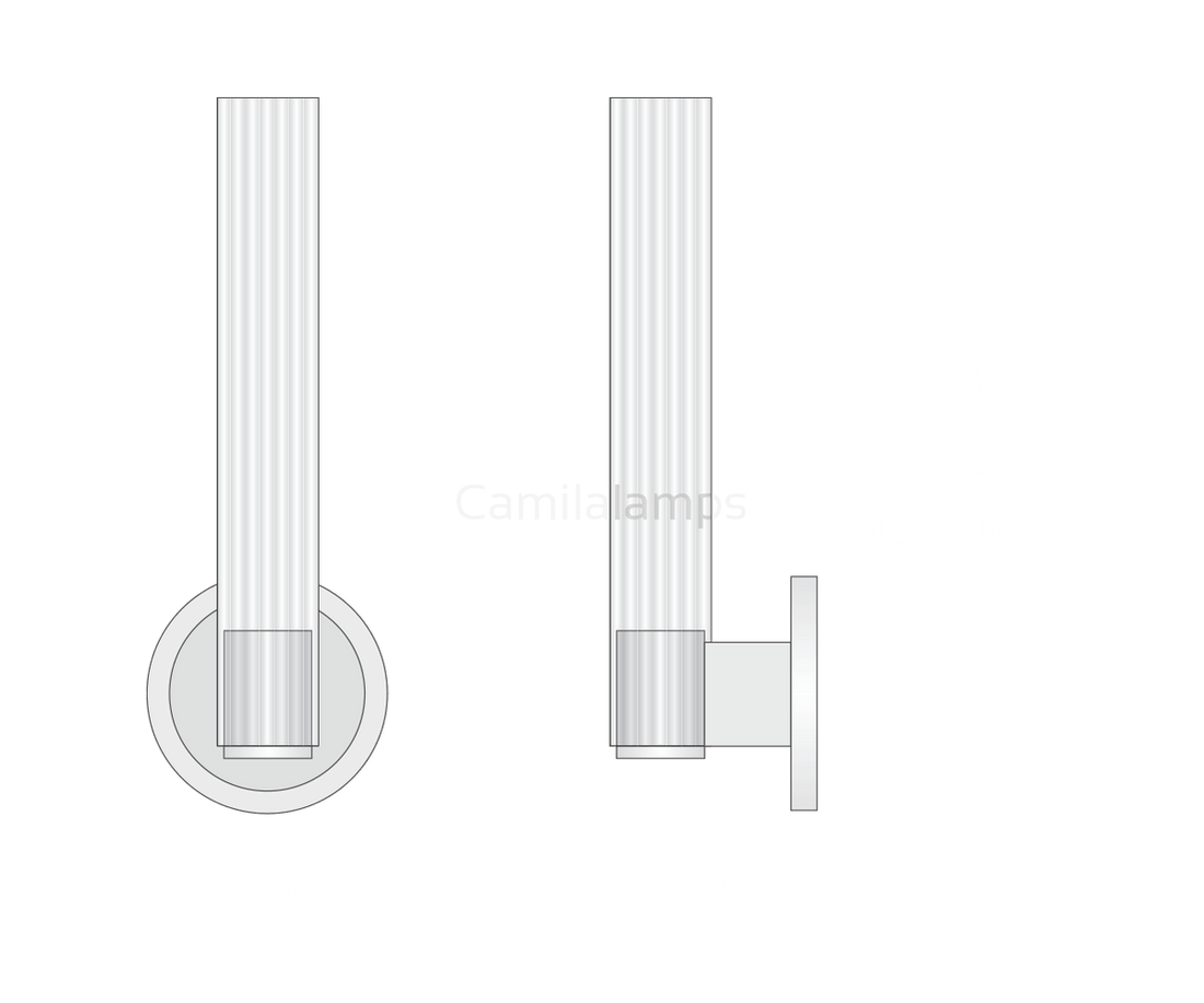 Soren Deco Modern Wall Sconce - Camilalamps - CAM - AN2023 - P022