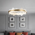 Spain Alabaster Brass Indoor Chandelier Lighting - Camilalamps - Spain - 1373 - 1
