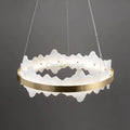 Spain Alabaster Brass Indoor Chandelier Lighting - Camilalamps - Spain - 1373 - 1