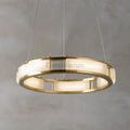 Spain Alabaster Brass Round Chandelier Lighting - Camilalamps - Spain - 1374 - 19.68 - 1