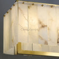 Spain Alabaster Rectangular Dining Room Chandeliers - Camilalamps - Spain - 1362 - 1