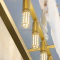 Spain Alabaster Rectangular Dining Room Chandeliers - Camilalamps - Spain - 1362 - 1
