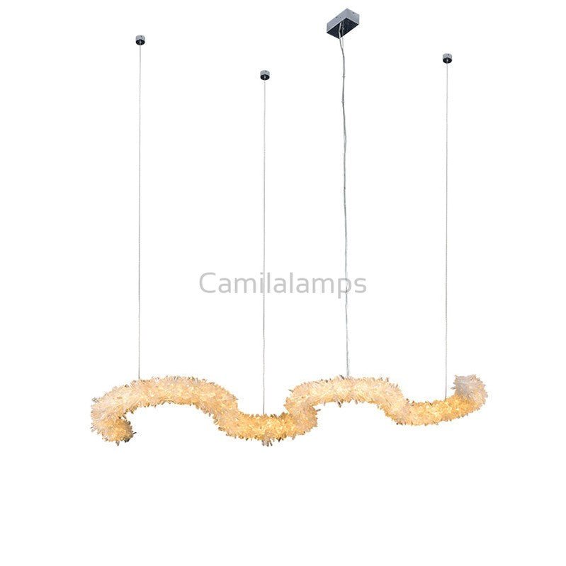Spiral Rock Crystal Dining Room Creative Chandelier - Camilalamps - SID - 1004