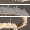 Staircase Modern Crystal Ring Chandelier - Camilalamps - ILM1004