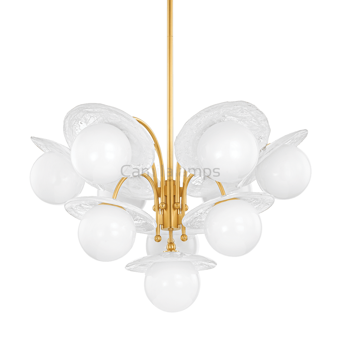 Stampford Clear Functional Design Chandelier - Camilalamps - 1833 - AGB