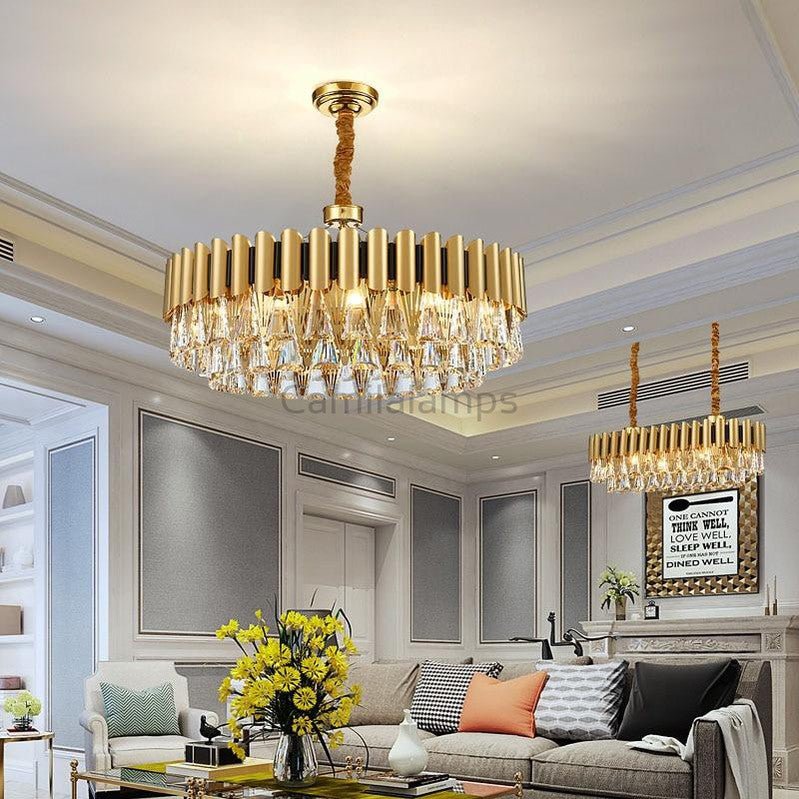 Stavros Crystal Chandelier - Camilalamps - CA - A - 612