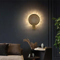 Stella Modern Rock Crystal Wall Ring Wall Sconce - Camilalamps - CAM1456 - 2