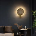 Stella Modern Rock Crystal Wall Ring Wall Sconce - Camilalamps - CAM1456 - 1