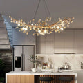 Stone Crystal Brass Dining Room Chandelier - Camilalamps - CA - BU2024 - C1828