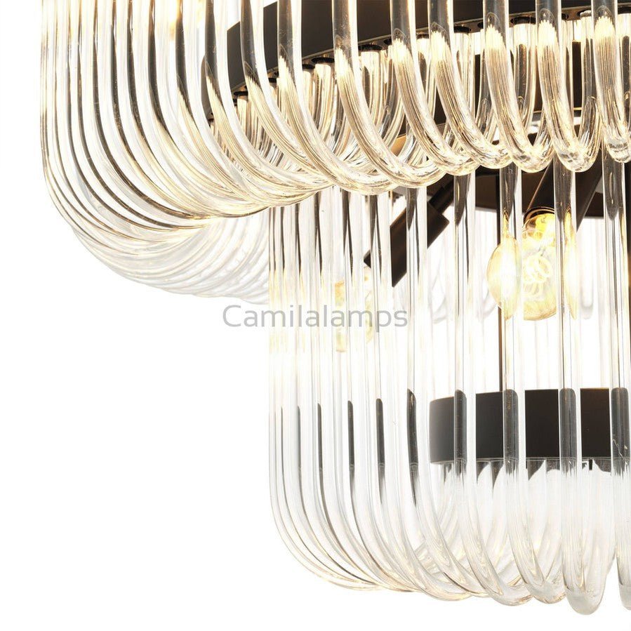 Stutton House Chandelier Living Room Dinning Room 31"D - Camilalamps - Stutton-12