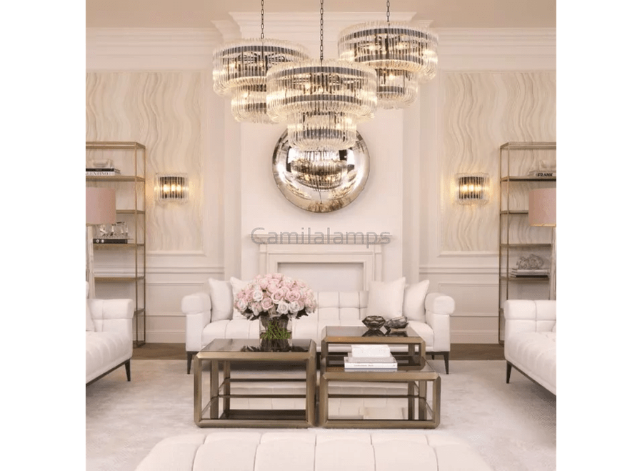 Stutton House Chandelier Living Room Dinning Room 31"D - Camilalamps - Stutton-12