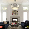 Sun Marco Modern Tierd Glass Round Chandelier - Camilalamps - CA-SUN-TRound-1