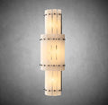 Sun Marcus Alabaster Grand Round Sconce - Camilalamps - CA - Sun0431