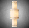 Sun Marcus Alabaster Grand Round Sconce - Camilalamps - CA - Sun0431