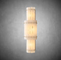 Sun Marcus Alabaster Grand Round Sconce - Camilalamps - CA - Sun0430