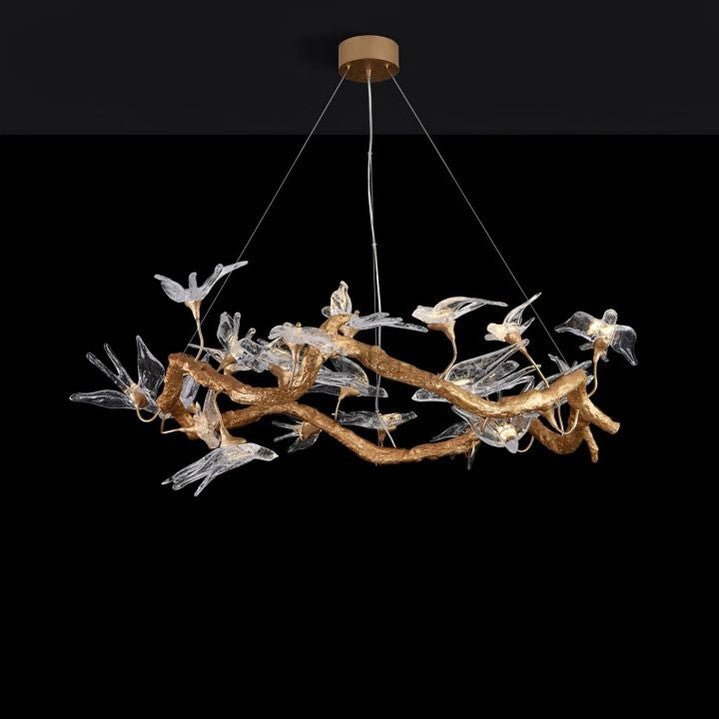 Swallow Branch Chandelier - Camilalamps - CA - BU2024 - C1924