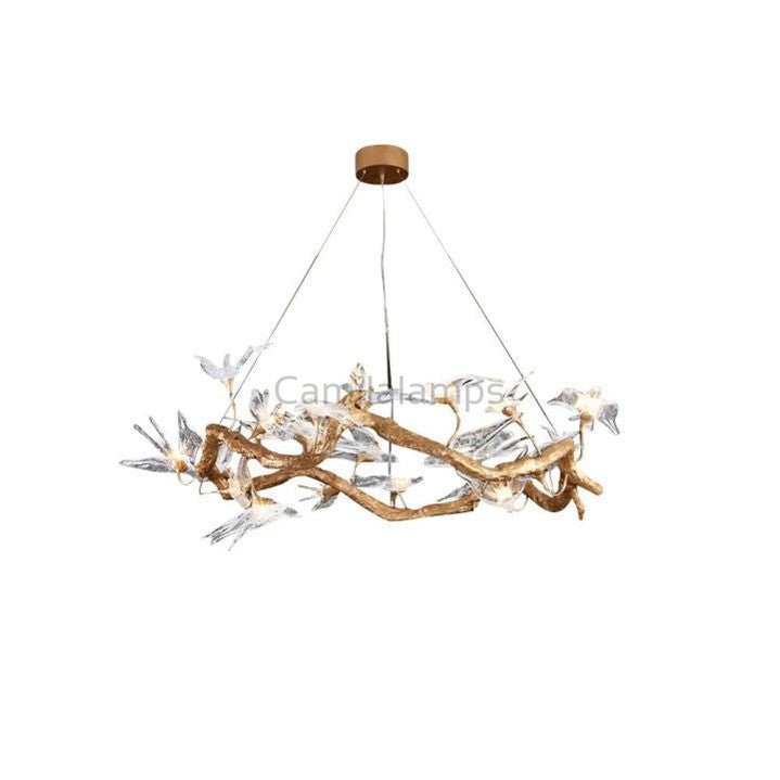 Swallow Branch Chandelier - Camilalamps - CA - BU2024 - C1924