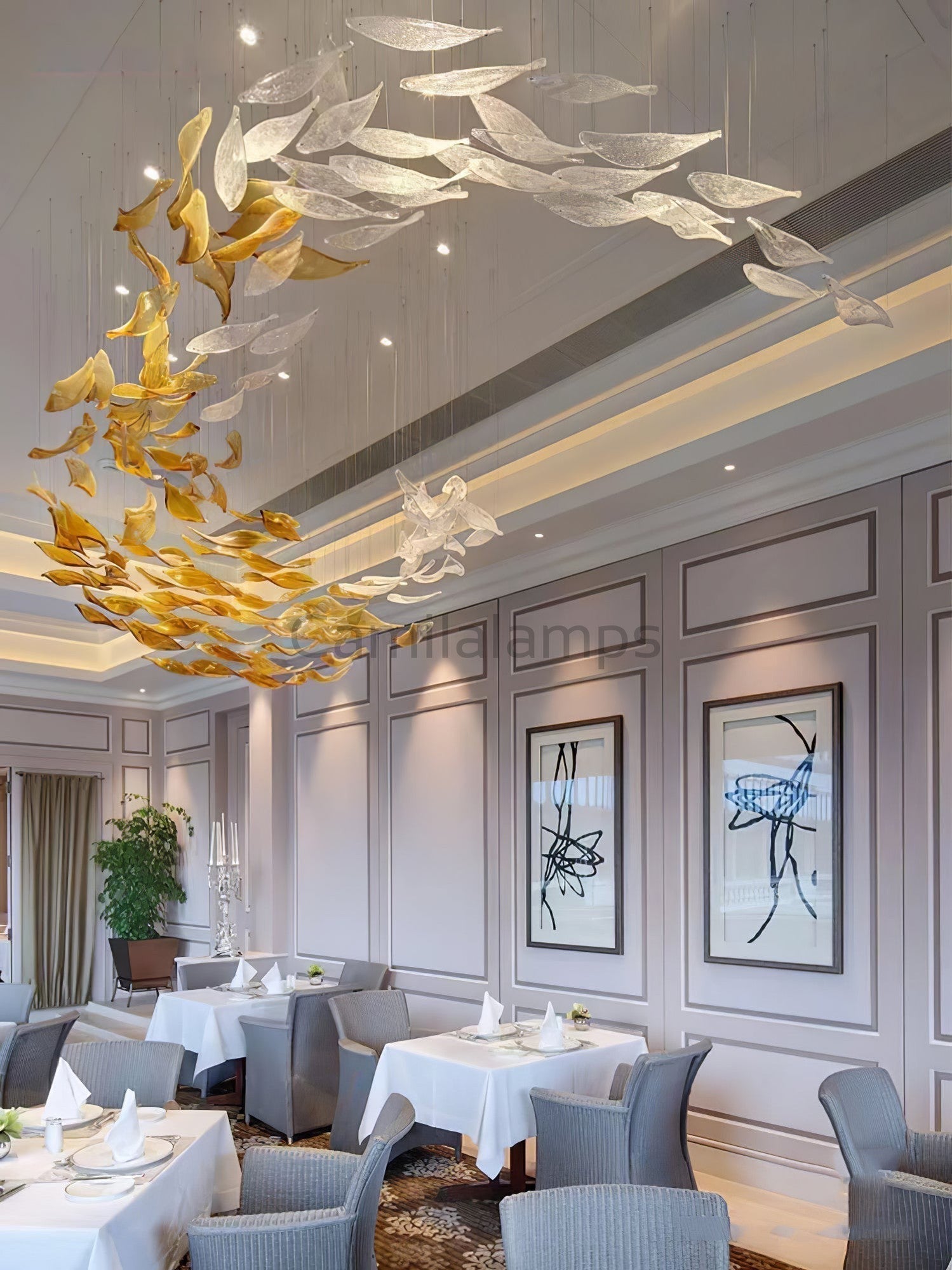 Swaying Leaves Chandelier - Camilalamps - VKC4-1240522-1001