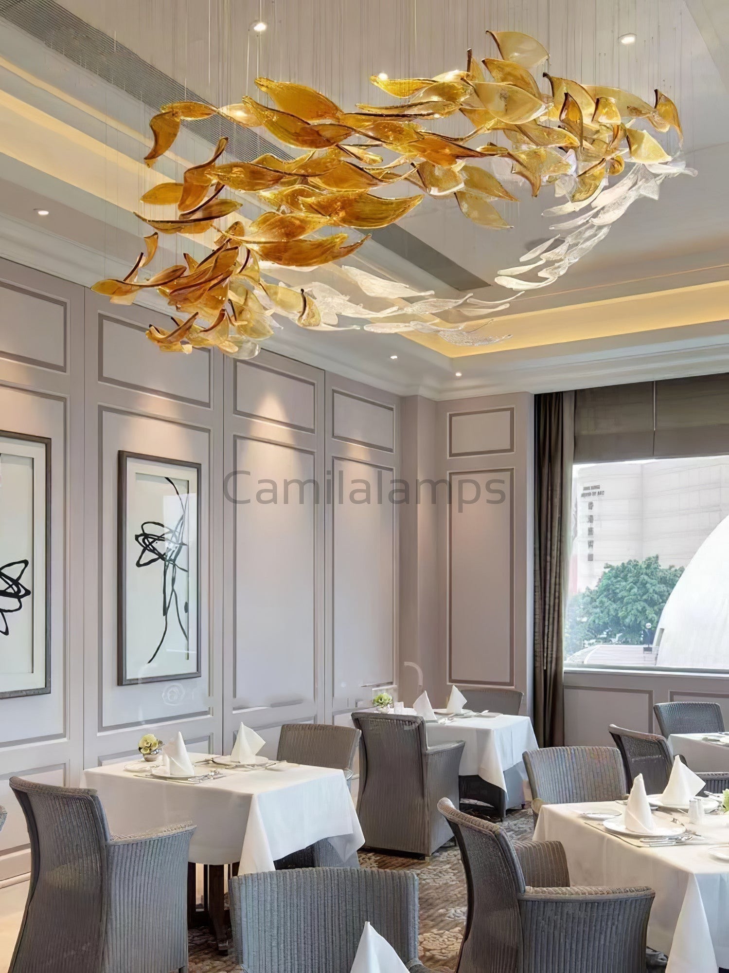 Swaying Leaves Chandelier - Camilalamps - VKC4-1240522-1001