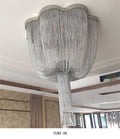Tassel chandelier Silver 6/8 Lights - Camilalamps - Tassel - 00082