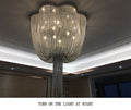 Tassel chandelier Silver 6/8 Lights - Camilalamps - Tassel-100082