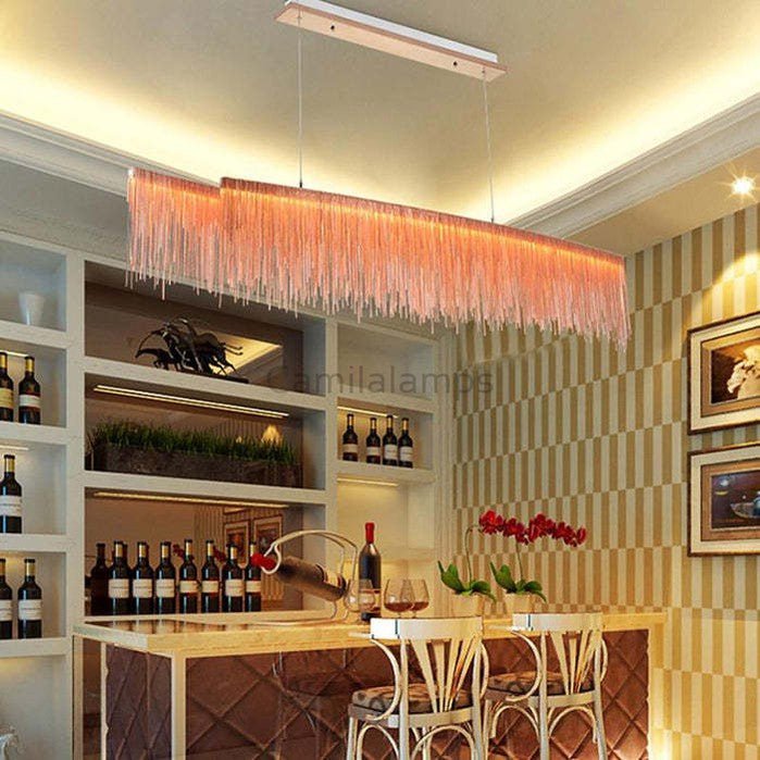 Tassel Linear Chandelier - Camilalamps - Tassel-100202