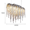 Tassel Oval Chandelier - Camilalamps - Tassel-100291