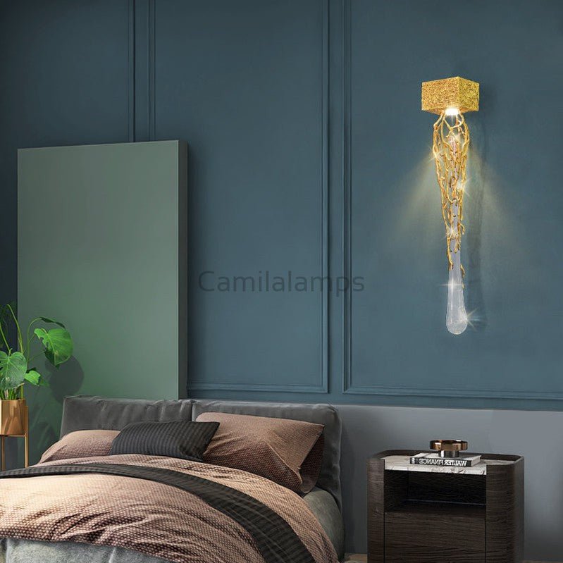 Tatiana Modern Branch Crystal Wall Sconce - Camilalamps - CAM1223 - 2