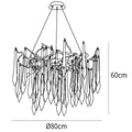 Teardrop Crystal Chandelier - Camilalamps - Ca-1BU2024-1C1879