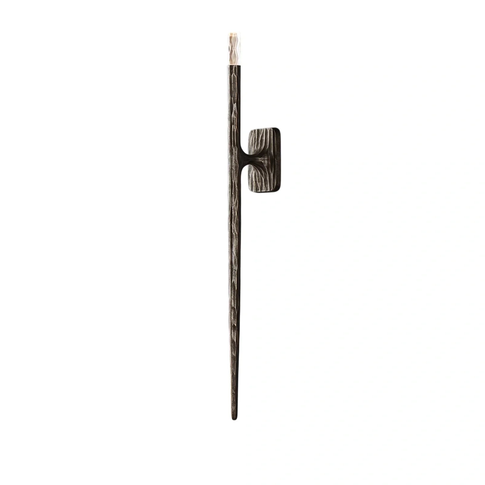 Thaddeas Hand - Forged Metal Grand Sconce - Camilalamps - CA - RH - PEN - 2552609