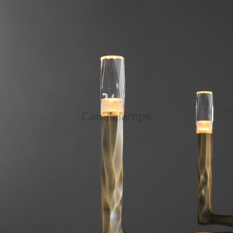 Thaddeas Hand - Forged Metal Pendant Light - Camilalamps - CAM1633