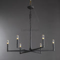 Thaddeas Hand - Forged Metal Round Chandelier - Camilalamps - CAM1620
