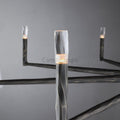 Thaddeas Hand - Forged Metal Round Chandelier - Camilalamps - CAM1626
