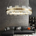 Thalassa Round Alabaster Chandelier - Camilalamps - CAM - TH - 01