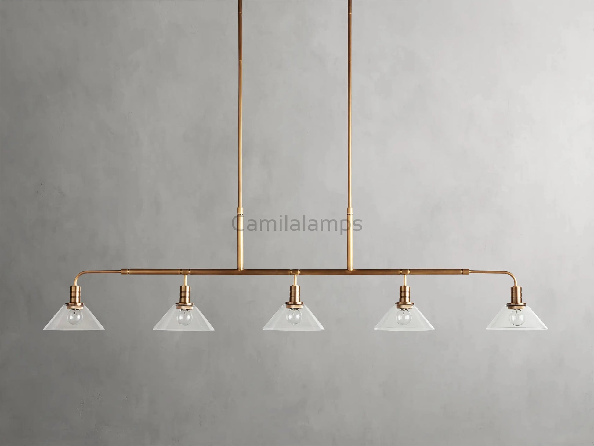 Theron Linear Chandelier 50"60" - Camilalamps - Ca-110031H134