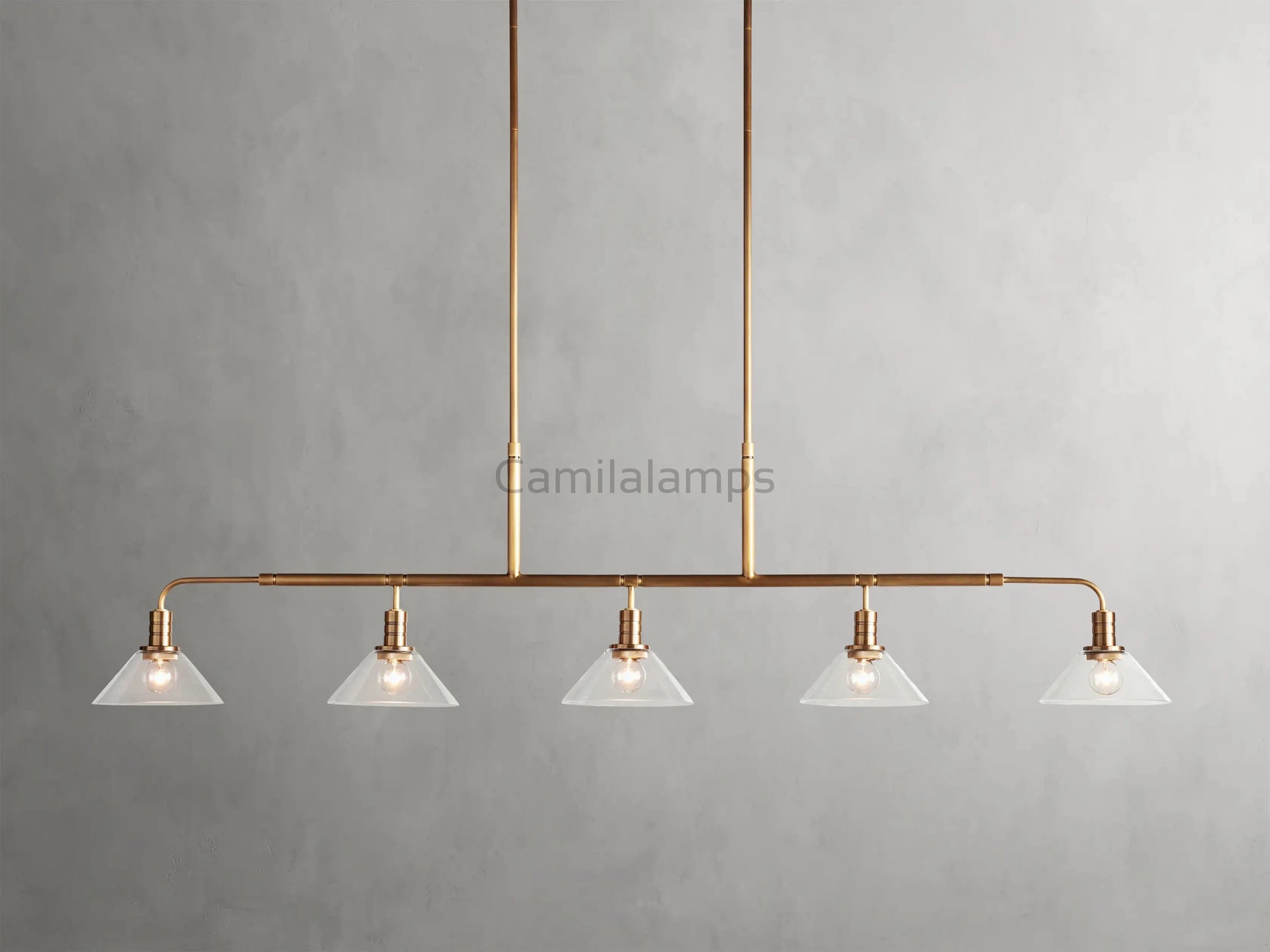 Theron Linear Chandelier 50"60" - Camilalamps - CA - 10031H137