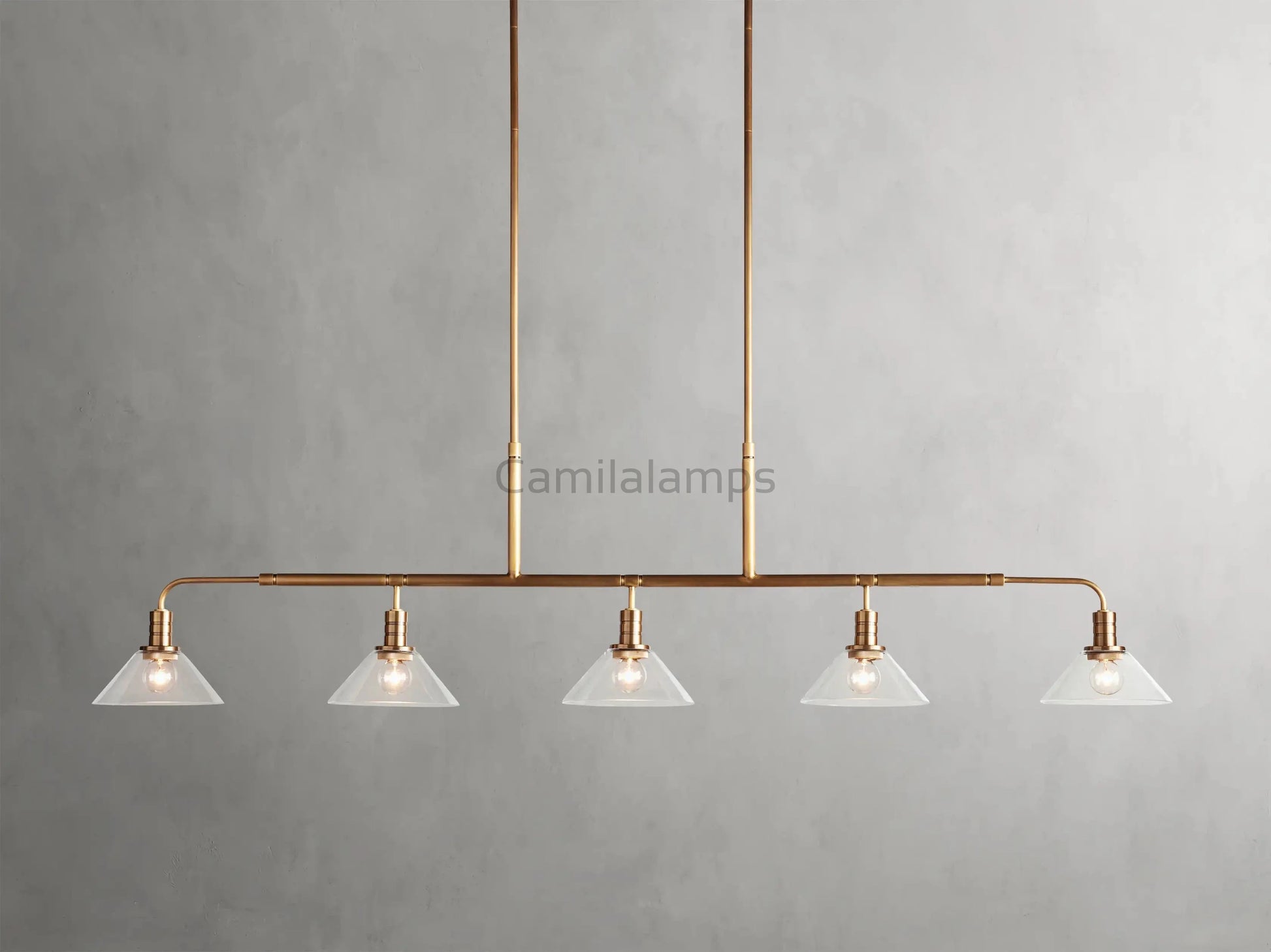 Theron Linear Chandelier 50"60" - Camilalamps - Ca-110031H137