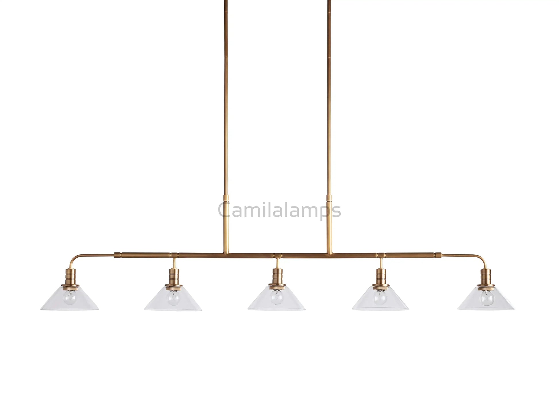 Theron Linear Chandelier 50"60" - Camilalamps - Ca-110031H137