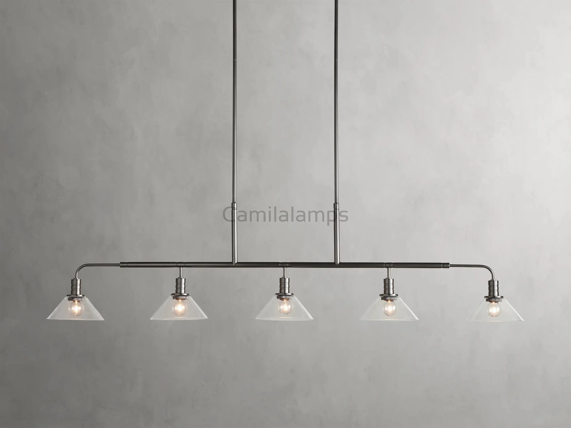 Theron Linear Chandelier 50"60" - Camilalamps - Ca-110031H139