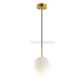 Theseus Alabaster Mina Pendant Light - Camilalamps - CA - Min - 302