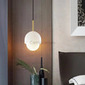 Theseus Alabaster Mina Pendant Light - Camilalamps - CA - Min - 301